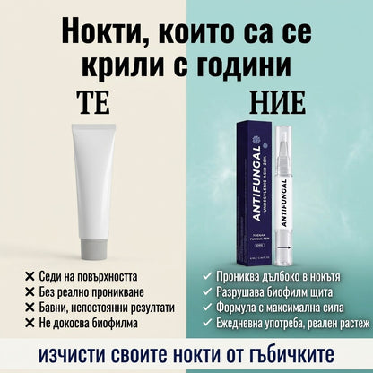 Антигъбична Писалка - 25% Ундециленова Киселина